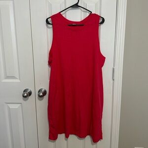 Old Navy Bold Red Tank Dress
